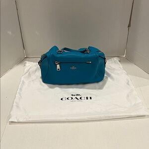 Coach Vibrant Blue Travel Bag
